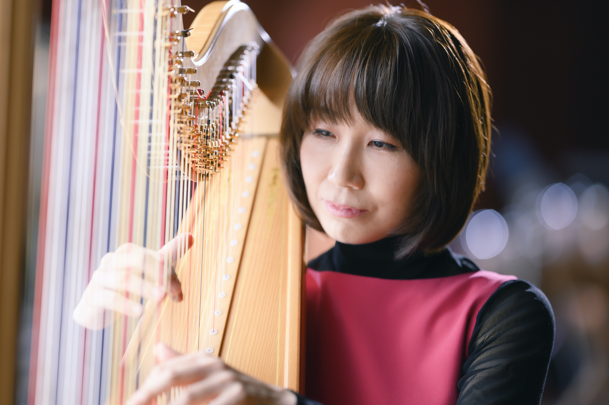 早川りさこ（ハープ）Risako Hayakawa <i>harp</i>